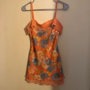 Floral Flowy Tank Top